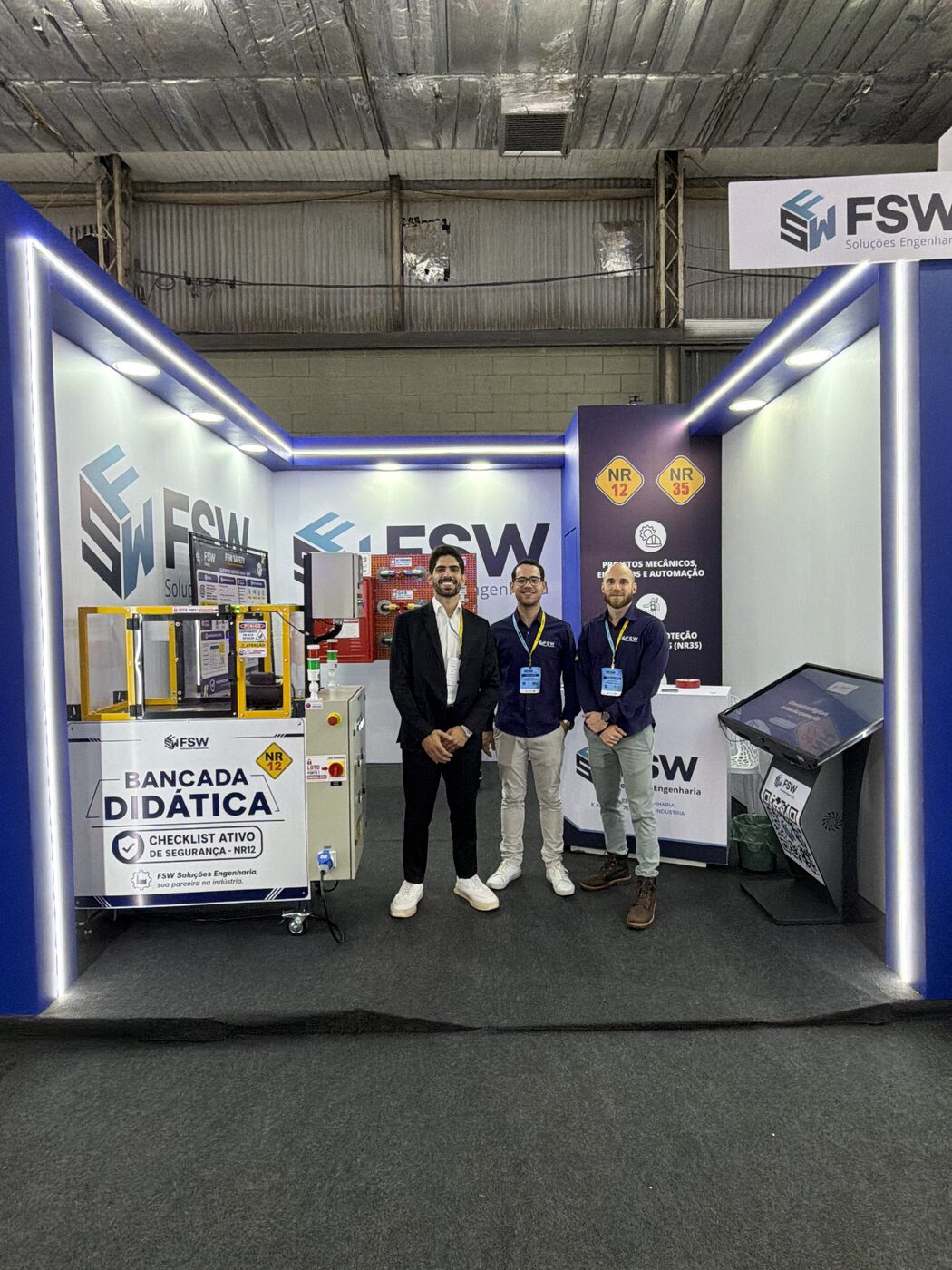 FSW na MEC Show 2026 — estande e soluções NR-12 e LOTO (foto 4)